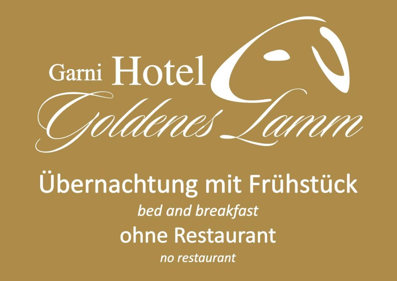 Garni-Hotel Goldenes Lamm Dudenhofen Dış mekan fotoğraf